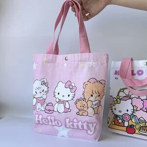 NEW Sanrio Hello Kitty Pink Tote Bag - 9.5 in L x 11 in W